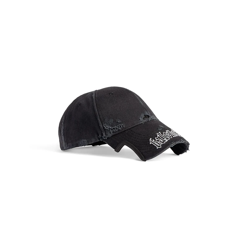 blackletter script cap