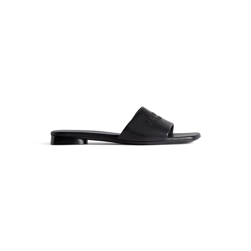 duty free flat sandal
