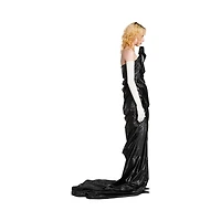 asymmetric bustier gown