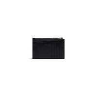 embossed monogram long coin and card holder box