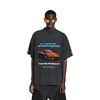 balenciaga i automobili lamborghini oversized t-shirt