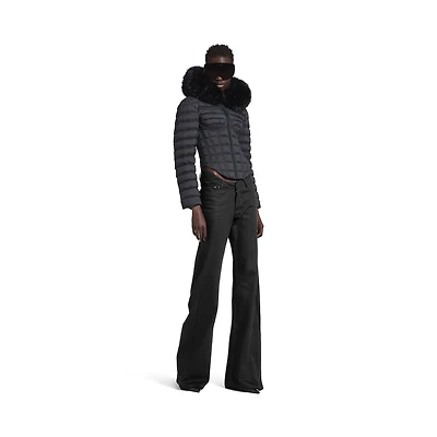 curved waist pants