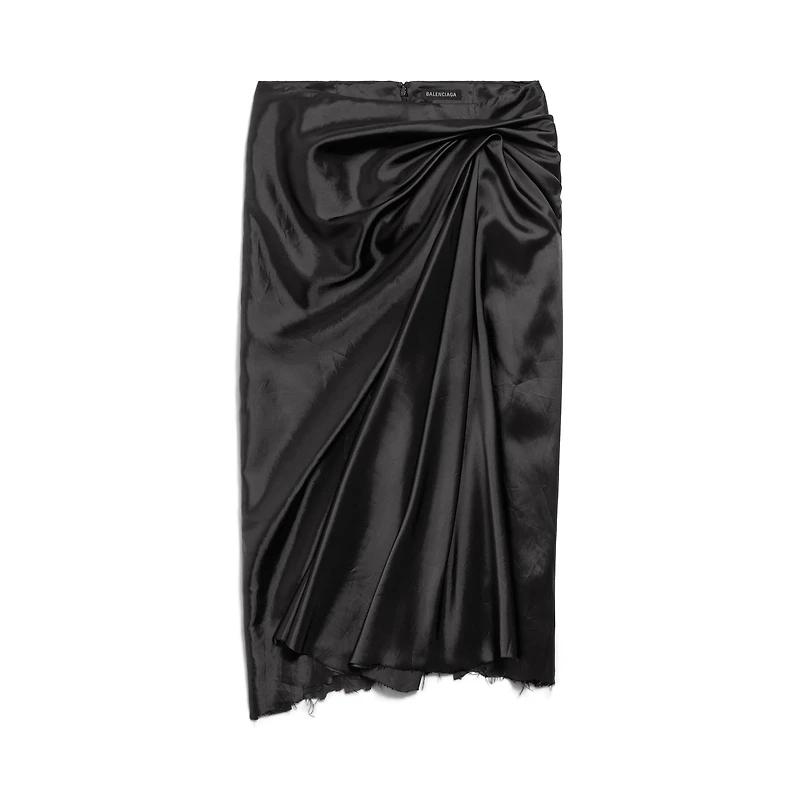 draped skirt