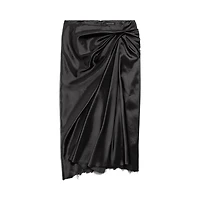 draped skirt