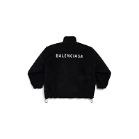 balenciaga back zip-up jacket