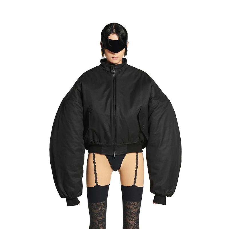round harrington jacket