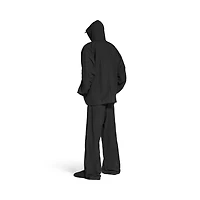 hooded zip-up jacket