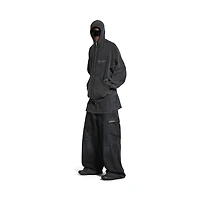 political campaign inside-out zip-up hoodie large fit