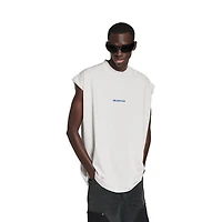 balenciaga back sleeveless t-shirt