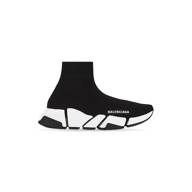 speed 2.0 recycled knit sneaker with bicolor sole