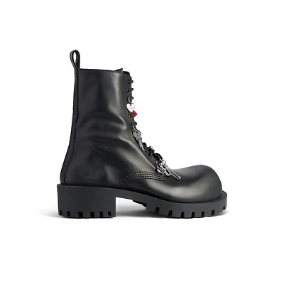 hummer lace-up bootie