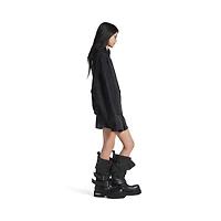 balenciaga back cropped hoodie