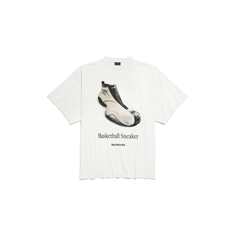 basketball sneaker t-shirt oversized