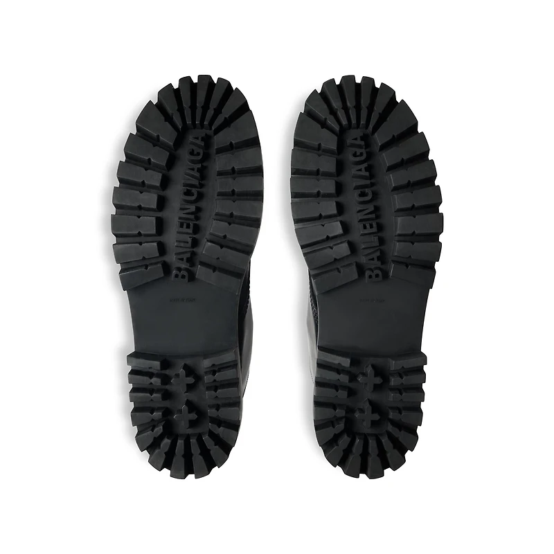 strike lace-up boot