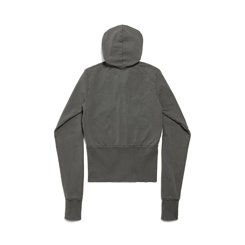 loop sports icon high rib zip-up hoodie