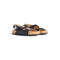 balenciaga i scholl flat sandal