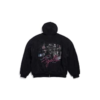 pigalle outerwear zip-up hoodie