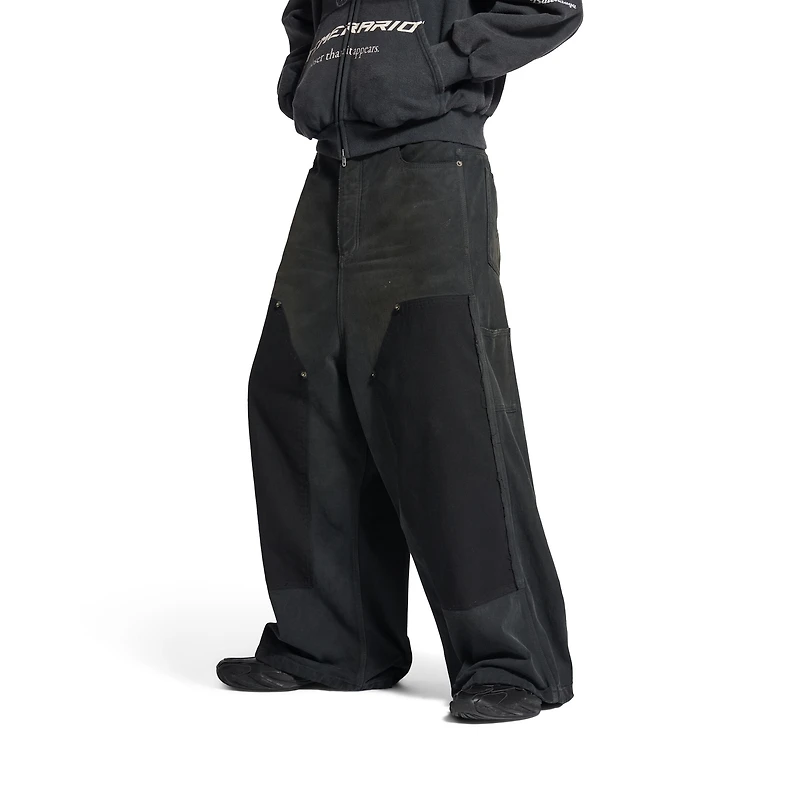 ripped off baggy pants