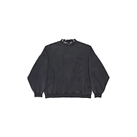 pierced round sweatshirt oversized