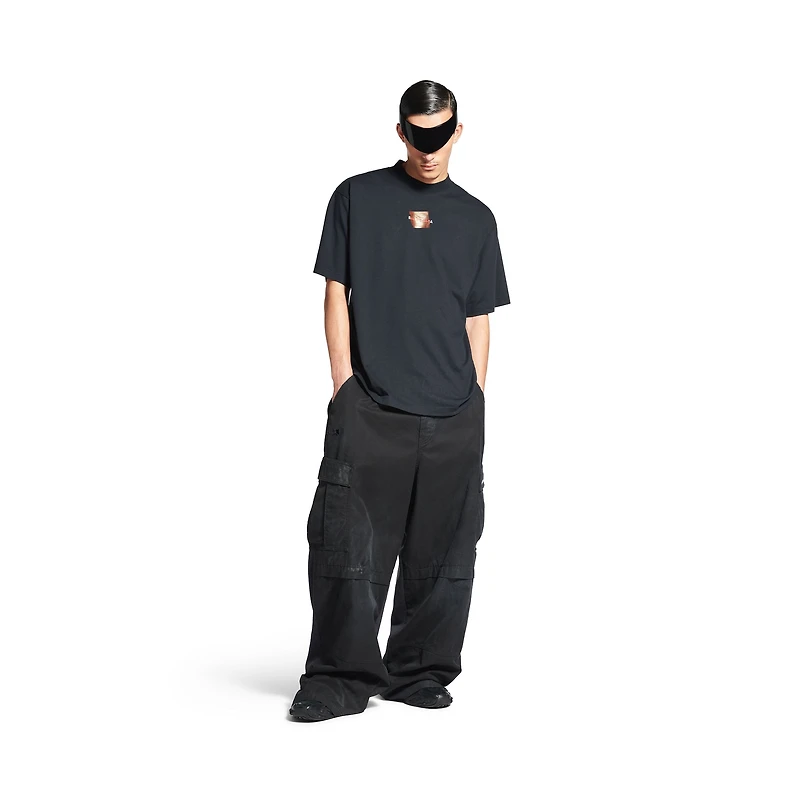 taped balenciaga back t-shirt medium fit