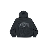 flipped uni zip-up hoodie regular fit