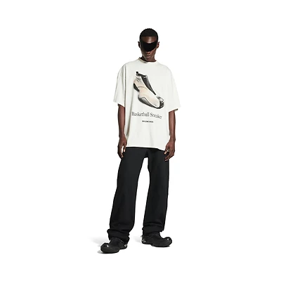 basketball sneaker t-shirt oversized