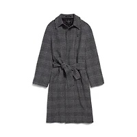 one layer raglan coat