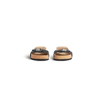 balenciaga i scholl flat sandal