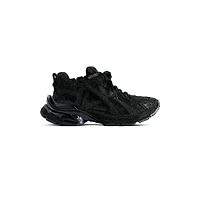 runner sneaker with rhinestones