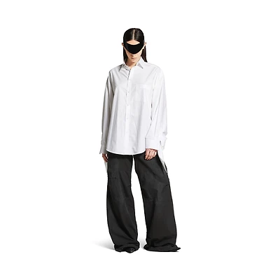 knotted cuff blouse