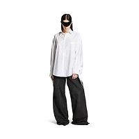 knotted cuff blouse