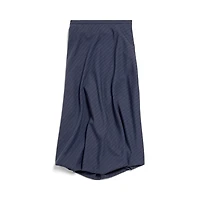 twisted tailored skirt