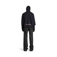 sponsor logos large zip-up hoodie