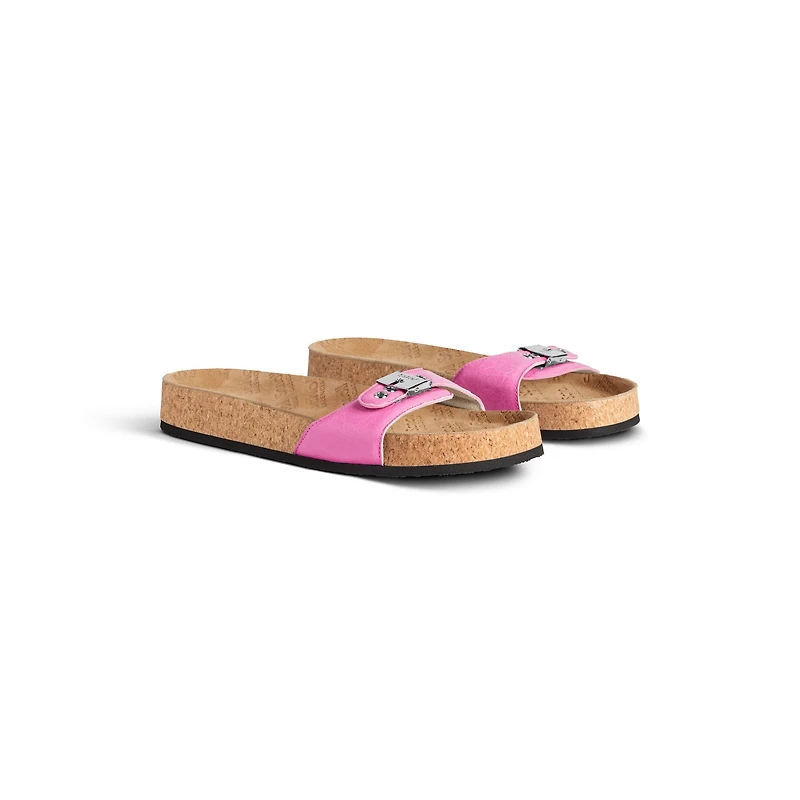 balenciaga i scholl flat sandal