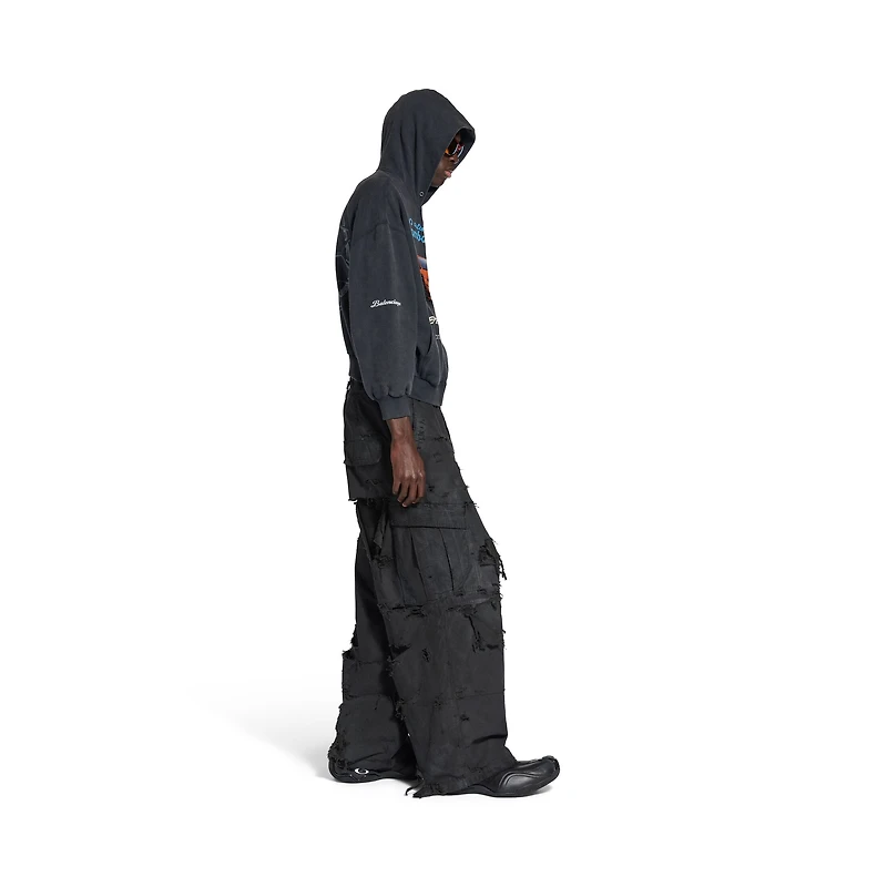 balenciaga i automobili lamborghini zip-up hoodie small fit
