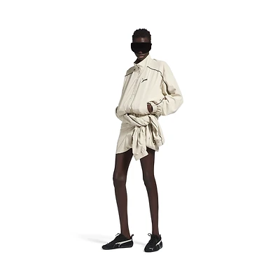 knotted tracksuit skirt