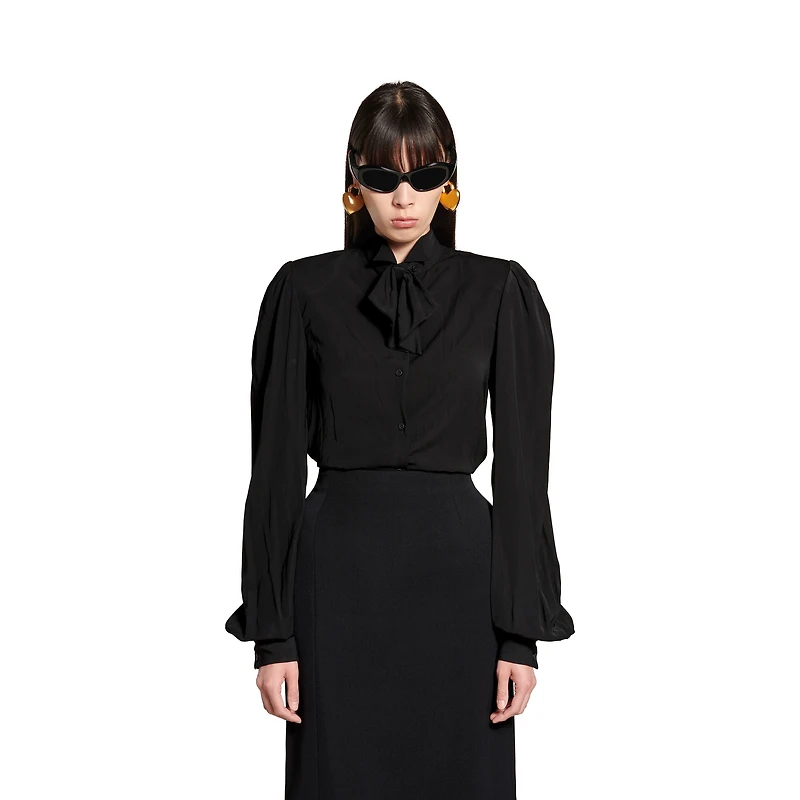 bow blouse