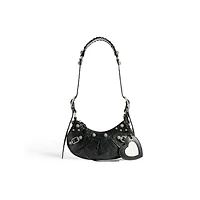 le cagole shoulder bag xs with rhinestones