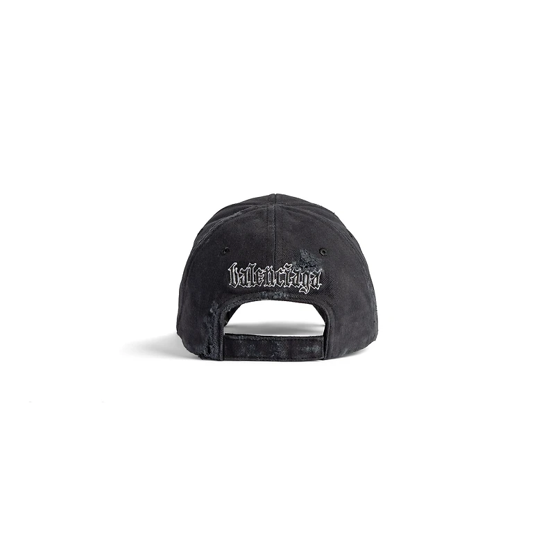 blackletter script cap
