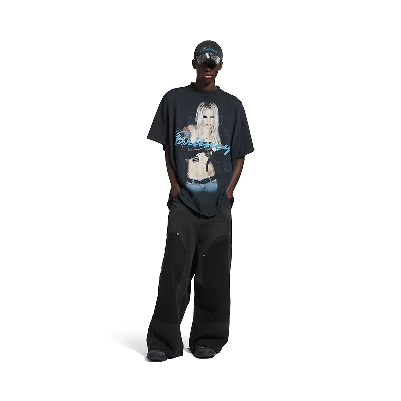 balenciaga music | britney spears series oversized t-shirt