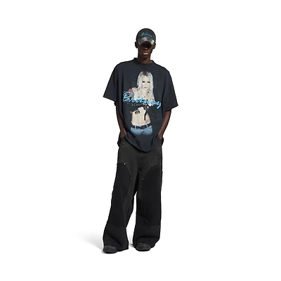 balenciaga music | britney spears series oversized t-shirt