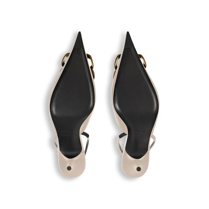 knife bb slingback pump