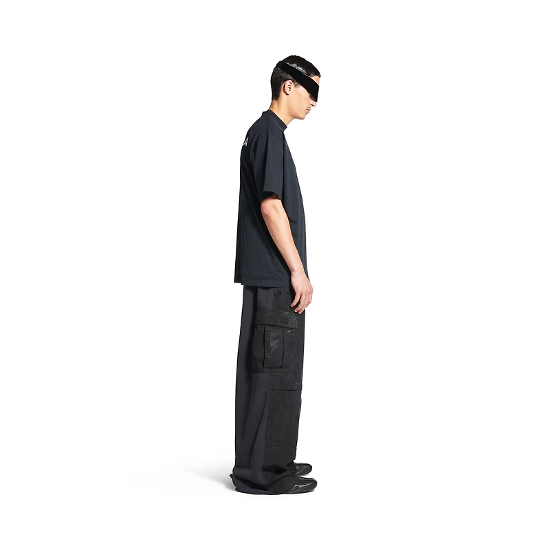 taped balenciaga back t-shirt medium fit