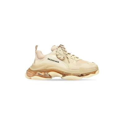 triple s clear sole sneaker