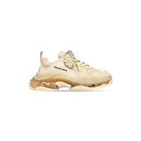 triple s clear sole sneaker