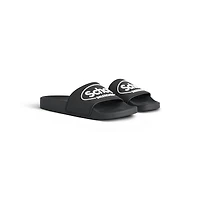 balenciaga i scholl pool slide sandal