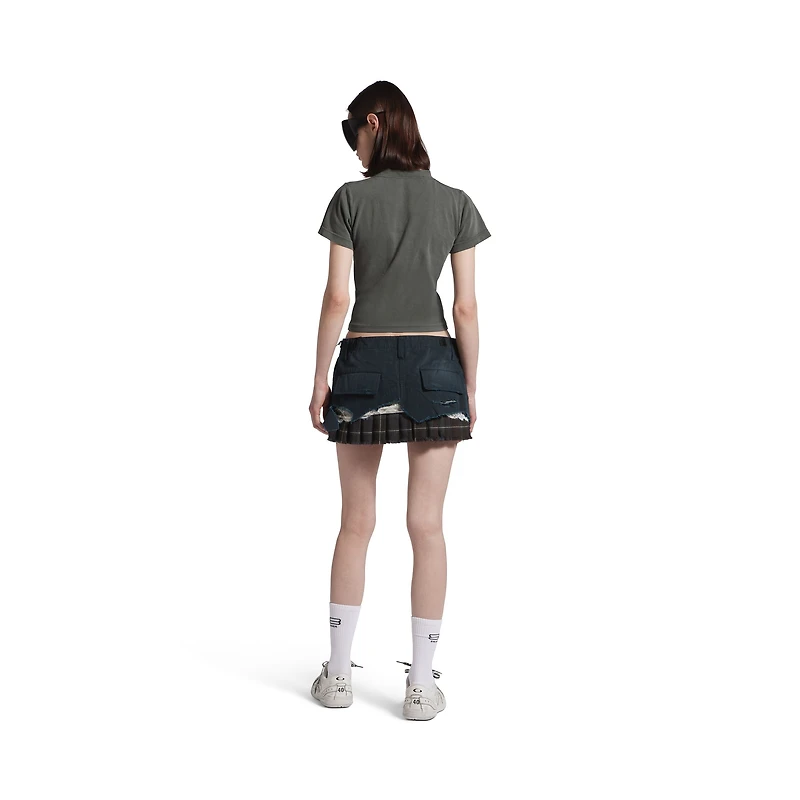 loop sports icon fitted t-shirt