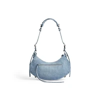 le cagole shoulder bag small with rhinestones