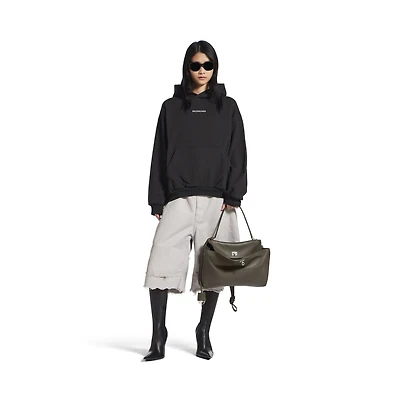 new balenciaga back hoodie medium fit