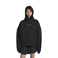 balenciaga back cropped hoodie
